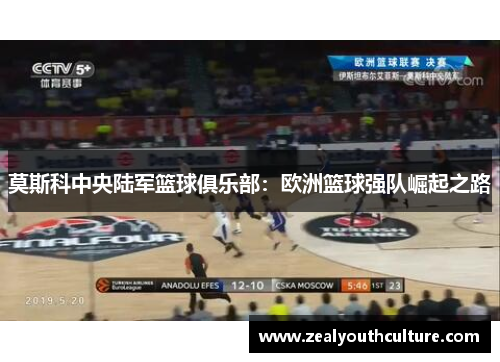 莫斯科中央陆军篮球俱乐部:欧洲篮球强队崛起之路